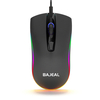 BAJEAL D1 souris filaire 4 boutons 1600DPI LED souris de jeu optique ergonomique rétro-éclairée pour PC portable Gamer