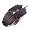 BAJEAL G7 Souris Filaire 1200-3600 DPI Ajustement Souris Mécanique Ergonomique avec Puce Optique de Jeu RVB Rétroéclairé
