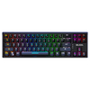 BAJEAL K71 Clavier de Jeu Mécanique 71 Touches Commutateur Bleu Échangeable à Chaud RVB Rétroéclairé Détachable Type-C C