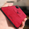 BAKEEY - Étui de protection antichoc en toile de cerf pour iPhone 11 Pro Max 6, 5 pouces