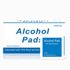 Bakeey 100 Pcs 6 * 6 cm 75% Alcool Lingette Humide Jetable Désinfection Préparation Swap Pads Antiseptique Nettoyage De