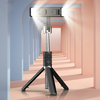 Bakeey 102cm Selfie Stick Trépied 360 ° Rotation Avec 2 Télécommandes à Lumière De Remplissage