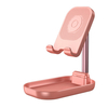 Bakeey 10W 7.5W 5W support de chargeur sans fil à charge rapide pliable téléphone portable de bureau télescopique Stand