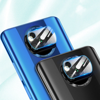 Bakeey 1/2 pièces HD Transparent Ultra-mince Anti-Rayures Soft Protecteur dobjectif de téléphone en verre trempé po