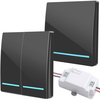 Bakeey 1/2/3 Gang 433 Mhz interrupteur mural sans fil intelligent LED indicateur interrupteur mural tactile pour maison
