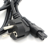 Bakeey 1.5m 5ft IEC320 C5 C13 Cloverleaf Lead to EU 2 Pin AC EU Plug Câble dalimentation Schuko CEE7 Cordon da