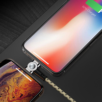 Bakeey 180 degrés rotatif tressé Type C Câble de données magnétique micro USB pour iPhone 11 Pro XS Huawei P30 Pro Mate