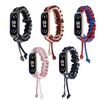 Bakeey 2-en-1 avec boîtier de montre plaqué Réglable Nylon Montre à armure de corde Bande Remplacement du bracelet pour