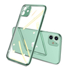 Bakeey 2 en 1 lentille de placage protéger ultra-mince anti-empreintes digitales antichoc transparent Soft TPU étui de p