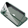 Bakeey 2 en 1 Magnetic 360º Full Cover 9H Lens Protector + Avant + Arrière Etui de protection en verre trempé double fac