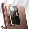 Bakeey 2 en 1 verre trempé + anneau de cercle en métal protecteur dobjectif de téléphone anti-rayures pour Samsung