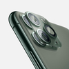 Bakeey 2 en 1 verre trempé 10D + anneau de cercle en métal protecteur de lentille de téléphone anti-rayures pour iPhone