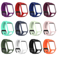 Bakeey 2-IN-1 confortable résistant à la sueur Soft Montre en silicone Bande Bracelet de remplacement pour TomTom Advent