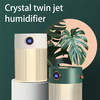 Bakeey 2 Modes Mini humidificateur dair affichage numérique veilleuse USB charge 4000mAh muet Protection auto-off H