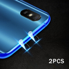 Bakeey 2 pièces HD clair Ultra-mince Anti-rayures Soft protecteur dobjectif de téléphone en verre trempé pour Xiaom