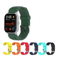 Bakeey 20mm Colorful Montre à libération rapide Bande Boucle en acier inoxydable pour montre intelligente Amazfit GTS GT