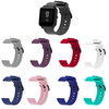 Bakeey 20MM Monochrome Silicone Black Buckle Smart Watch Bande Bracelet de remplacement pour Amazfit Bip