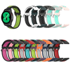 Bakeey 20mm Respirant Double Couleur Résistant À La Transpiration Soft Montre En Silicone Bande Bracelet De Remplacement