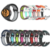 Bakeey 20mm Universel Colorful Montre Silicone Bande Bracelet de Remplacement pour Samsung Montre 4 40MM/44MM/Montre 4 C