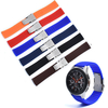 Bakeey 20mm/22mm Montre intelligente en silicone multicolore Bande Bracelet de remplacement pour Samsung Huawei Montre i