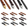 Bakeey 22-24mm largeur boucle papillon montre en cuir véritable Bande remplacement du bracelet