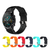 Bakeey 22mm Colorful Montre en silicone Bande pour Amazfit GTR 47mm Huawei Montre GT 2 Montre intelligente