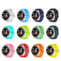 Bakeey 22MM Colorful Silicone Smart Watch Bande Bracelet de remplacement pour HUAWEI MONTRE GT 2e