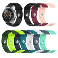 Bakeey 22mm couleur unie SLR boucle bracelet de remplacement en Silicone montre intelligente Bande pour Samsung montre G