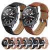 Bakeey 22mm largeur sport décontracté montre en cuir véritable Bande remplacement du bracelet pour Samsung Galaxy Watch3