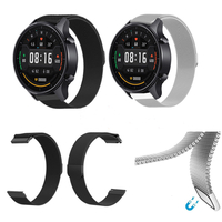Bakeey 22mm montre intelligente en acier inoxydable Bande Milan bracelet de remplacement magnétique pour montre Xiaomi c