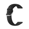 Bakeey 22mm montre universelle de couleur pure Bande remplacement du bracelet de montre en silicone pour Haylou solaire