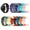 Bakeey 22mm Multi-couleur Silicone Siver Boucle Bracelet De Remplacement Montre Intelligente Bande Pour Huawei Montre GT