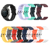 Bakeey 22mm multicolore Silicone noir boucle en acier bracelet de remplacement montre intelligente Bande pour Huawei mon