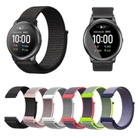 Bakeey 22mm Nylon montre intelligente en toile Bande bracelet de remplacement pour Xiaomi Haylou solaire non original