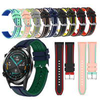 Bakeey 22mm Silicone Smart Watch Bande Bracelet de remplacement pour Samsung Gear S3/Huawei Watch GT 2 46MM / Amazfit St