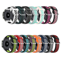 Bakeey 22mm Silicone Sport Bracelet De Remplacement Bicolore Montre Intelligente Bande Pour Huawei Montre GT2 PRO