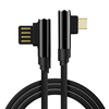Bakeey 2.4A double coude à 90 degrés Type C Câble de données de charge rapide Micro USB pour MI8 MI9 HUAWEI Oneplus 7 Po