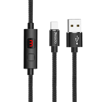 Bakeey 2.4A Micro USB Type C Affichage numérique Câble de données dalimentation de synchronisation de charge rapide