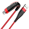Bakeey 2A Micro USB Type-C Nylon Câble de données de charge rapide tressé pour Oneplus 7 HUAWEI S10 S10+ VIVO OPPO