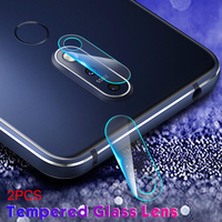 Bakeey 2PCS Anti-rayures HD Protecteur décran en verre trempé transparent pour téléphone portable pour NOKIA X5