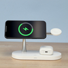 Bakeey 3-en-1 15W/10W/7.5W/5W Chargeur sans fil magnétique Veilleuse Support de charge rapide pour iPhone 13 Pro Max Pou