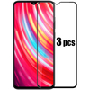BAKEEY 3 pièces protecteur décran en verre trempé anti-explosion à couverture complète pour Xiaomi Redmi Note 8 Pro
