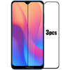 BAKEEY 3 pièces Xiaomi Redmi 8 / Xiaomi Redmi 8A Anti-Explosion couverture complète protection décran en verre trem