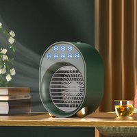 Bakeey 3 vitesses Mini ventilateur de refroidissement par eau pulvérisation humidification Portable Colorful veilleuse v