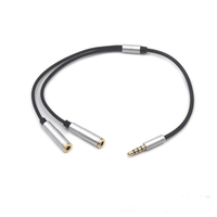 Bakeey 3, 5 mm One Câble audio à deux points One Faites glisser le câble de deux écouteurs