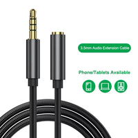 Bakeey 3.5 prise câble Aux 3.5mm Jack à 3.5mm rallonge Audio convertisseur étendu de voiture pour adaptateur de haut-par