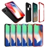 Bakeey 360 ° Full Body Brossé Finition Anti Empreinte Digitale + Protecteur Décran En Verre Trempé Pour iPhone X
