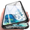 Bakeey 360º Curved Magnetic Flip Double-Sided 9H Tempered Glass Metal Full Body Housse de protection pour Samsung Galaxy