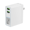 Bakeey 36W QC3.0 Dual USB LED Display Chargeur USB à charge rapide pour iPhone XS 11Pro Huawei P30 Pro P40 Mate 30 Mi10