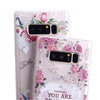 Bakeey 3D Relief Printing Fresh Flower Soft Housse de protection pour Samsung Galaxy Note 8